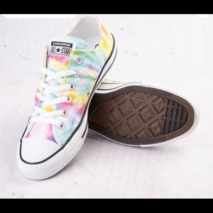Womens Converse Chuck Taylor All Star Lo Sneaker - Tie Dye Size 7.5